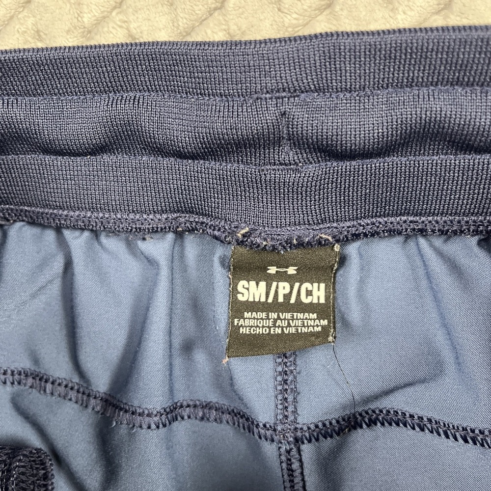 Under Armour Mens Small 31"ins UA Elite Cargo Print Pants Blue Camo - Picture 6 of 14